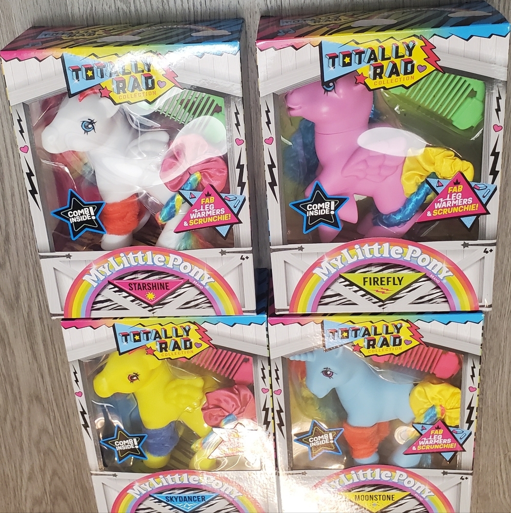 My Little Pony Totally Rad Toy Set (4 Ponies) - Picture 3 of 3